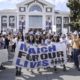 Photo of people at the March for Our Lives rally at Fresno High School