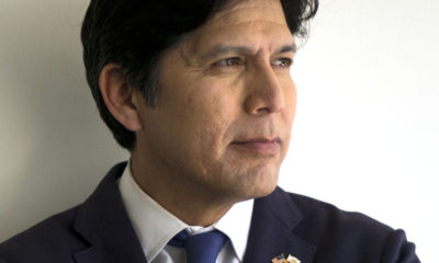 Portrait of U.S. Senate candidate Kevin de Leon