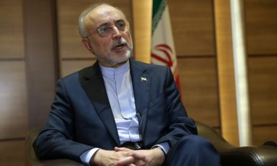 Photo of Iran's nuclear chief Ali Akbar Salehi