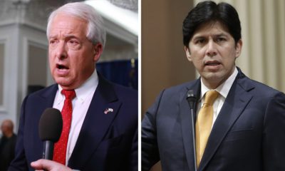 Photos of John Cox and Kevin de Leon