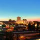 Photo of downtown Fresno at night