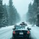 Photo of heavy snow that made it slow going for Lake Tahoe area motorists the weekend of Jan. 5-6, 2019.