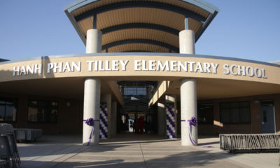 Photo of Tilley Elementary School's new building