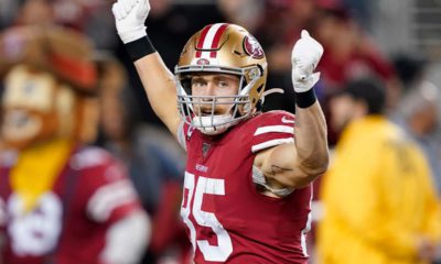 Photo of 49ers tight end George Kittle