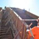 Photo of the San Joaquin River viaduct being built for high-speed rail