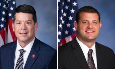 Photo combination of Rep. Tj Cox and David Valadao