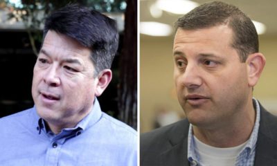 Photo combination of TJ Cox and David Valadao