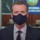 Photo of Gov. Gavin Newsom wearing a mask