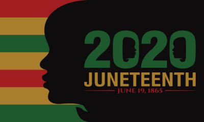 Image of the 2020 Juneteenth logo