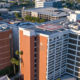 Aerial view of Community Regional Medical Center in downtown Fresno, California