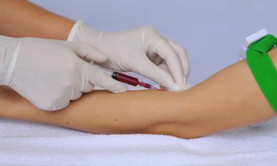 Image of blood being drawn