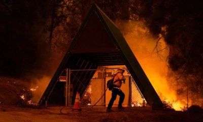 Photo of the Creek Fire