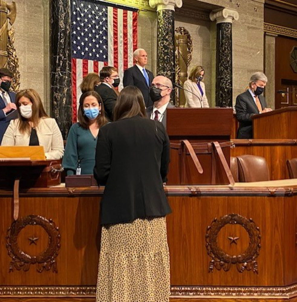 Jim Costa photo, Electoral Vote Certification from House chambers